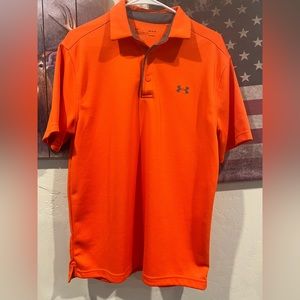 Men’s under armour medium polo golf shirt
